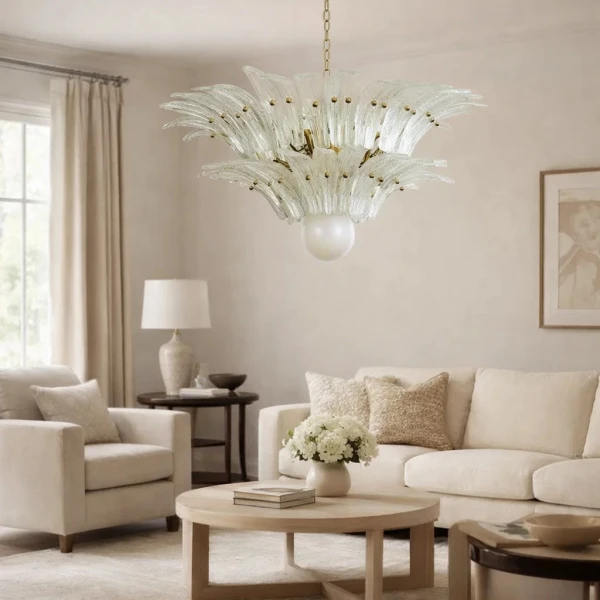 Люстра MURANO Monolara White 032 Anzazo купити 48400грн.