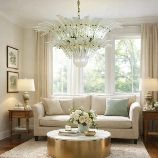 Люстра MURANO Monolara White 032 Anzazo купити 48400грн.