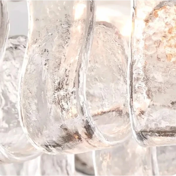 Стельова люстра Murano Crystal Wave 007 Anzazo купити 41624грн.