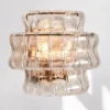 Бра Murano «Wave Glass» 006 — цвет прозрачный, стиль модерн с элементами арт-деко