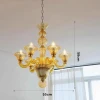 Люстра MURANO Opulent Yellow Cascade Light 091 Anzazo купити 58080грн.