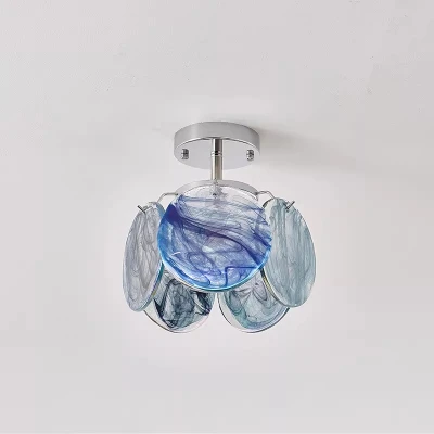 Люстра MURANO Petal Light Blue 152