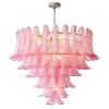 Люстра MURANO Pink Petal 109 — цвет розовый, стиль современный