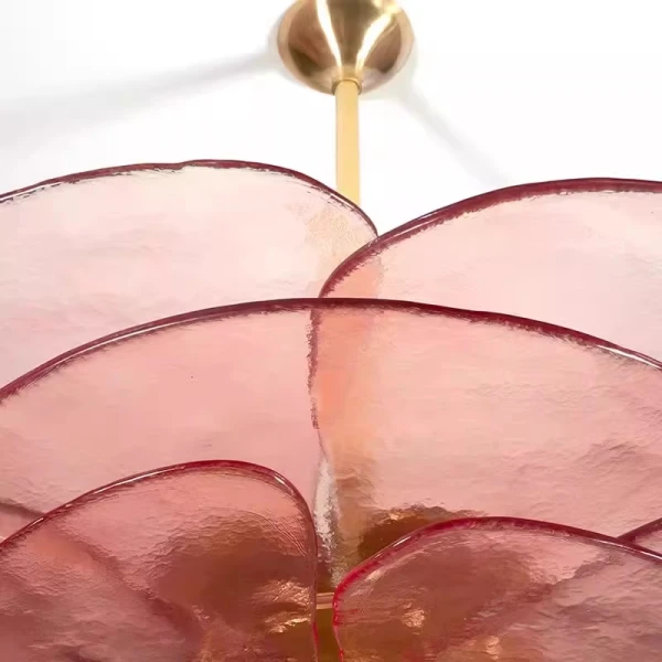Люстра MURANO Red Lotus Petals 045 Anzazo купити 53460грн.