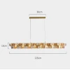 Люстра MURANO Symphony of Light in Gold 060 — цвет золотой, стиль современный