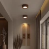Точечный свет WOODSPOT DARK Встраиваемый — цвет орех і латунь, стиль модерн середины века