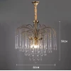 Люстра MURANO White Rain Chandelier 098 — цвет белый, стиль современный