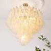 Люстра MURANO Yellow Petal 110 — цвет желтый, стиль современный