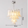 Люстра MURANO Yellow Petal 110 — цвет желтый, стиль современный
