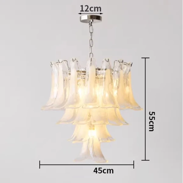 Люстра MURANO Yellow Petal 110 — цвет желтый, стиль современный