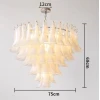Люстра MURANO Yellow Petal 110 — цвет желтый, стиль современный