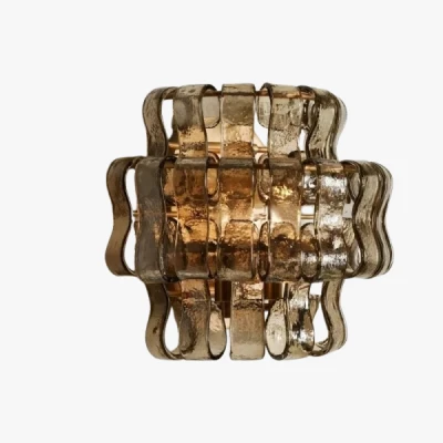 Бра Murano "Wavy Amber" 005