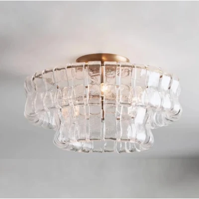 Стельова люстра Murano "Crystal Wave" 007
