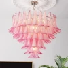 Люстра MURANO Pink Petal 109 — цвет розовый, стиль современный