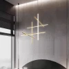 COORDINATES 6 lamps 80*80cm Подвесной светильник светодиодный — люстра, цвет золото і черный