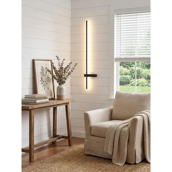 Adeline Linear Rechargeable Бра — цвет черный, из материала метал, акрил, стиль модерн