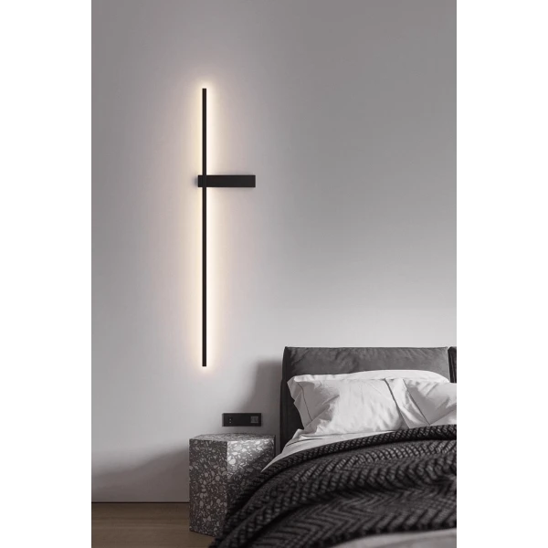 Adeline Linear Rechargeable Бра — цвет черный, из материала метал, акрил, стиль модерн