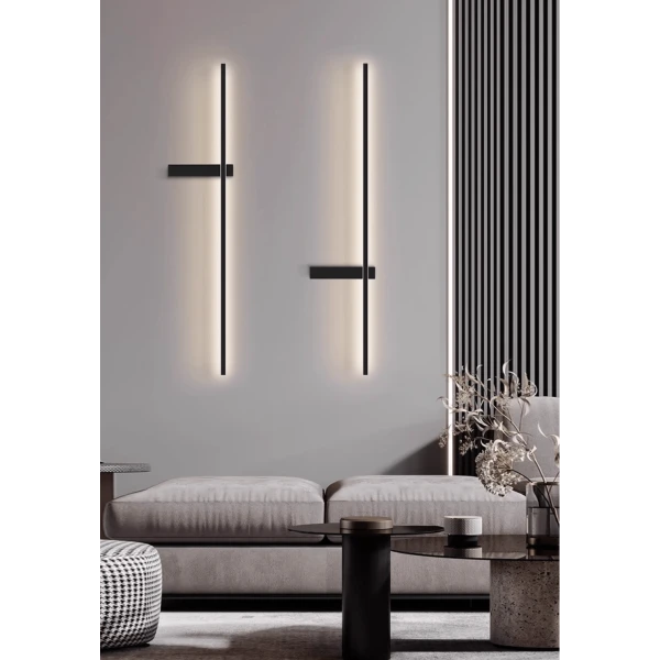 Adeline Linear Rechargeable Бра — цвет черный, из материала метал, акрил, стиль модерн