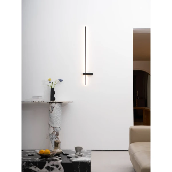 Adeline Linear Rechargeable Бра — цвет черный, из материала метал, акрил, стиль модерн