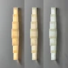 Настенный светильник Alba Cascade Alabaster — бра, цвет белый, из материала алебастр, метал, стиль модерн