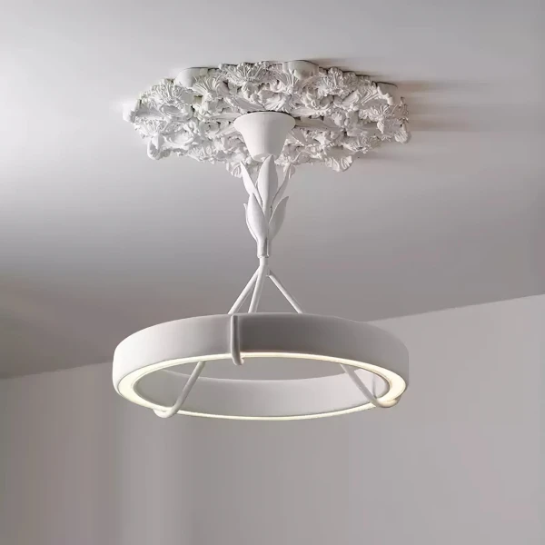 Люстра Tinsley Plaster — люстри дизайнерські, колір білий, стиль модерн