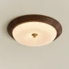Потолочний світильник Arlington — стельовий світильник, колір горіха, з матеріалу метал, скло, стиль модерн