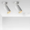 Акцентный прожектор Arlo — потолочный светильник, цвет черный і белый, из материала  метал, алюміній, стиль модерн