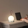 Настільна лампа Bola Lantern із вбудованим акумулятором — колір коричневий і сірий, з матеріалу залізо, пе, стиль сучасний