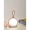 Настільна лампа Bola Lantern із вбудованим акумулятором — колір коричневий і сірий, з матеріалу залізо, пе, стиль сучасний