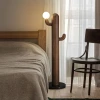 Торшер «Кактус» — цвет дерева і цвет ореха, из материала метал, дерево, стиль современный