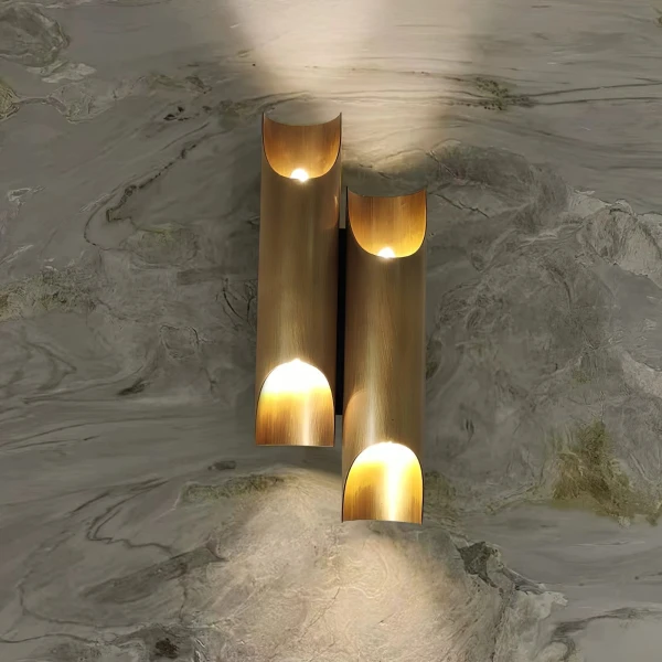 Настенный светильник Callahan Brass — бра, цвет латунь, стиль модерн