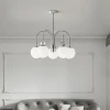 Люстра Carisa Collection — цвет хром, из материала метал, залізо, стиль модерн