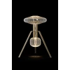 Підлоговий світильник Cipher — торшери, колір золото і прозорий, з матеріалу  скло, метал, стиль сучасний