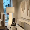 Торшер Column Fabric — цвет белый, стиль современный
