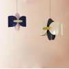 Подвесной светильник Corey Butterfly — цвет синий і розовый, из материала метал, стиль современный