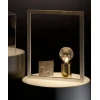 Настольная лампа Crystal Bulb — из материала латунь, скло, стиль модерн