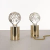 Настольная лампа Crystal Bulb — из материала латунь, скло, стиль модерн