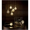 Настольная лампа Crystal Bulb — из материала латунь, скло, стиль модерн
