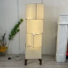 Торшер Cubia Fabric — торшери, колір горіха і білий, з матеріалу метал, тканина, стиль сучасний