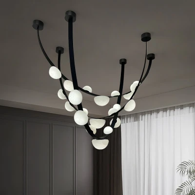 Люстра Dew Drops Alabaster
