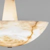 Люстра Domus Alabaster — люстри дизайнерські, колір білий, з матеріалу метал, алебастр, стиль сучасний