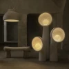 Підлоговий світильник Echo Sculptural — торшери, колір білий, з матеріалу метал, смола, стиль сучасний
