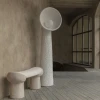 Підлоговий світильник Echo Sculptural — торшери, колір білий, з матеріалу метал, смола, стиль сучасний