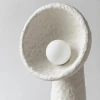 Підлоговий світильник Echo Sculptural — торшери, колір білий, з матеріалу метал, смола, стиль сучасний