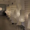 Підлогова лампа Ellipsa Rice Paper Lantern — торшери, колір білий, з матеріалу рисовий папір, метал, стиль сучасний