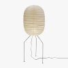 Підлогова лампа Ellipsa Rice Paper Lantern — торшери, колір білий, з матеріалу рисовий папір, метал, стиль сучасний