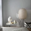Підлогова лампа Ellipsa Rice Paper Lantern — торшери, колір білий, з матеріалу рисовий папір, метал, стиль сучасний