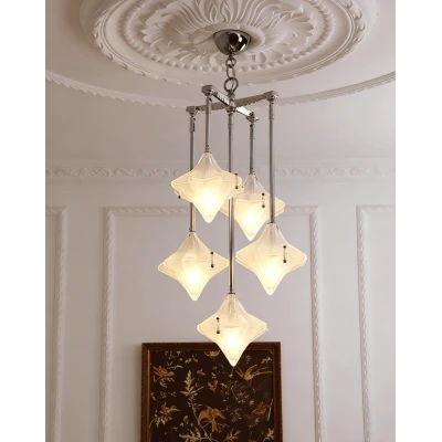Кришталева люстра Elowen Long Prism Star