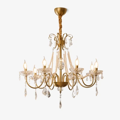 Люстра Evaria Crystal Pearl