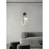 Настінний світильник Ferra LED — бра, колір латунь і чорний, з матеріалу акрил, стиль модерн